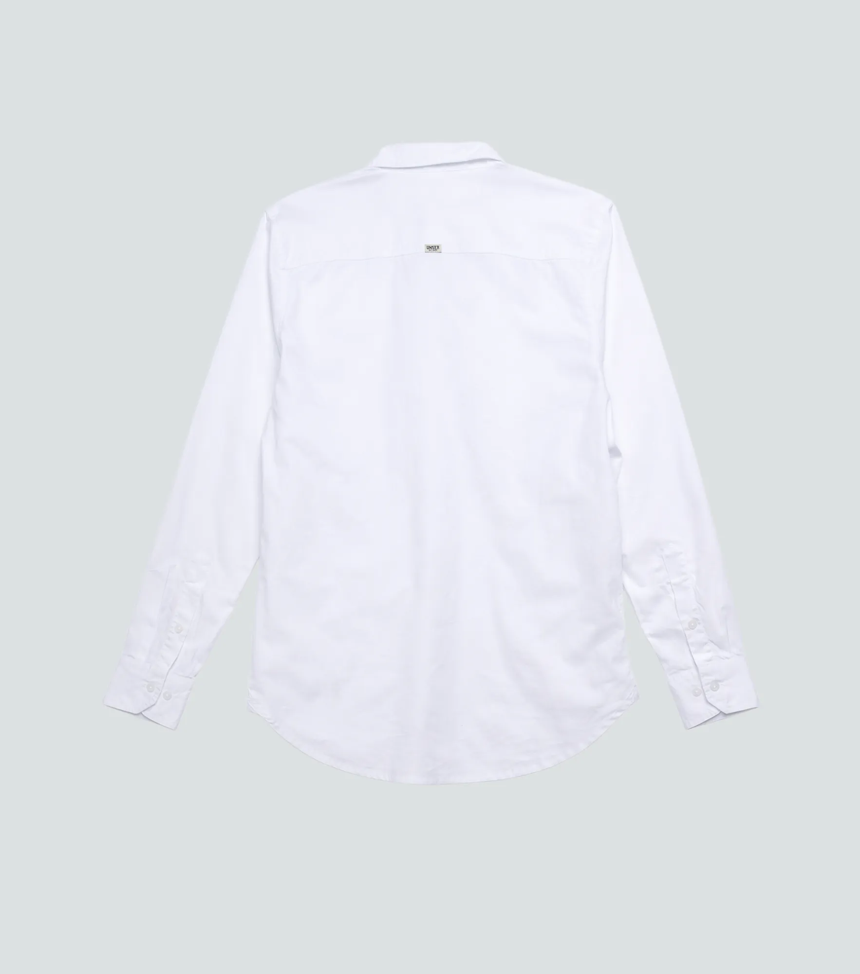 Slim Julian Camisa Unicolor Con Detalle De Costado Unser 836225 BL