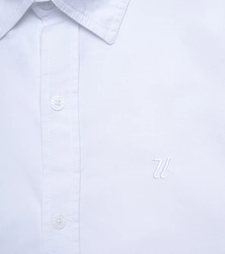 Slim Julian Camisa Unicolor Con Detalle De Costado UnserBL