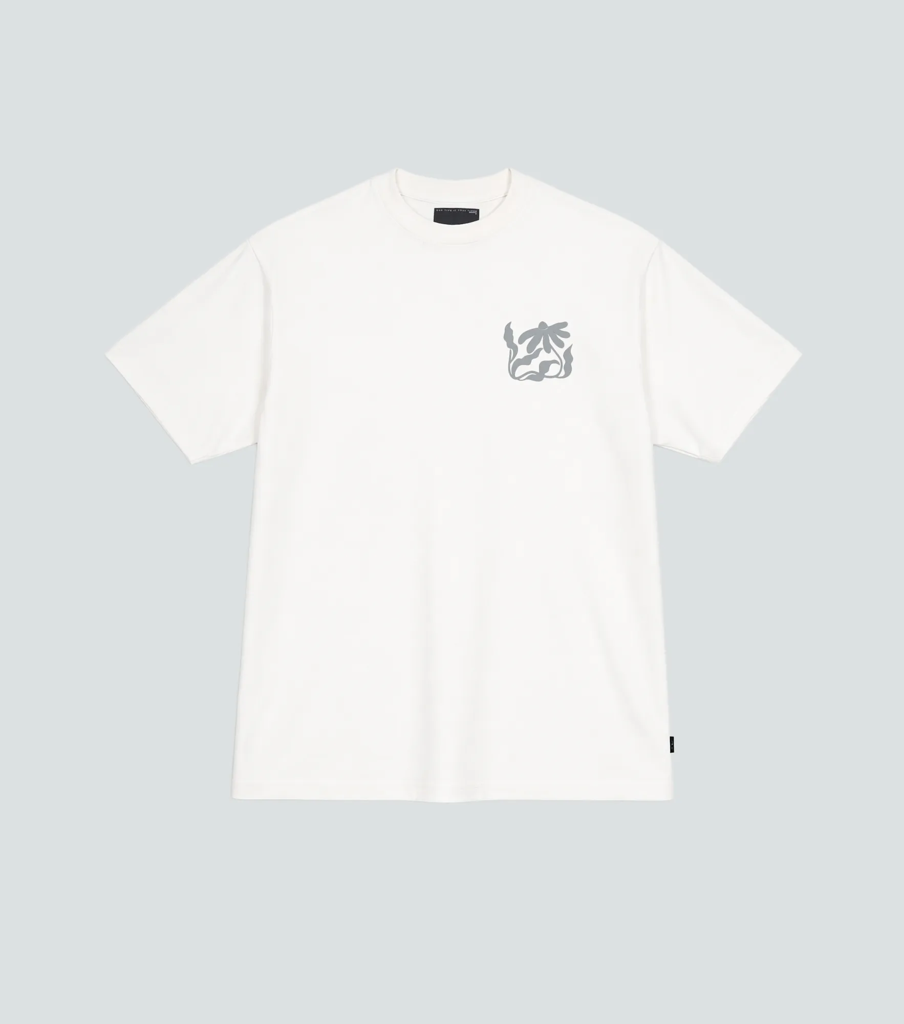 Ney Tshirt Oversized Estampada Y Bordada Typer 836592 BH