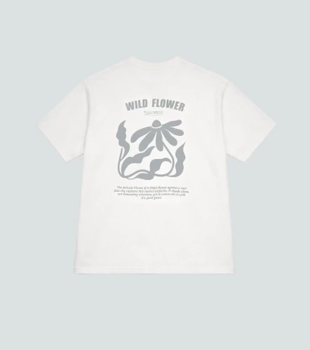 Ney Tshirt Oversized Estampada Y Bordada TyperBH