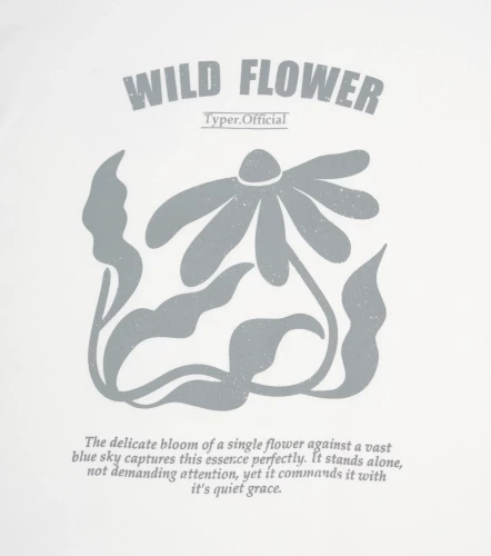 Ney Tshirt Oversized Estampada Y Bordada TyperBH