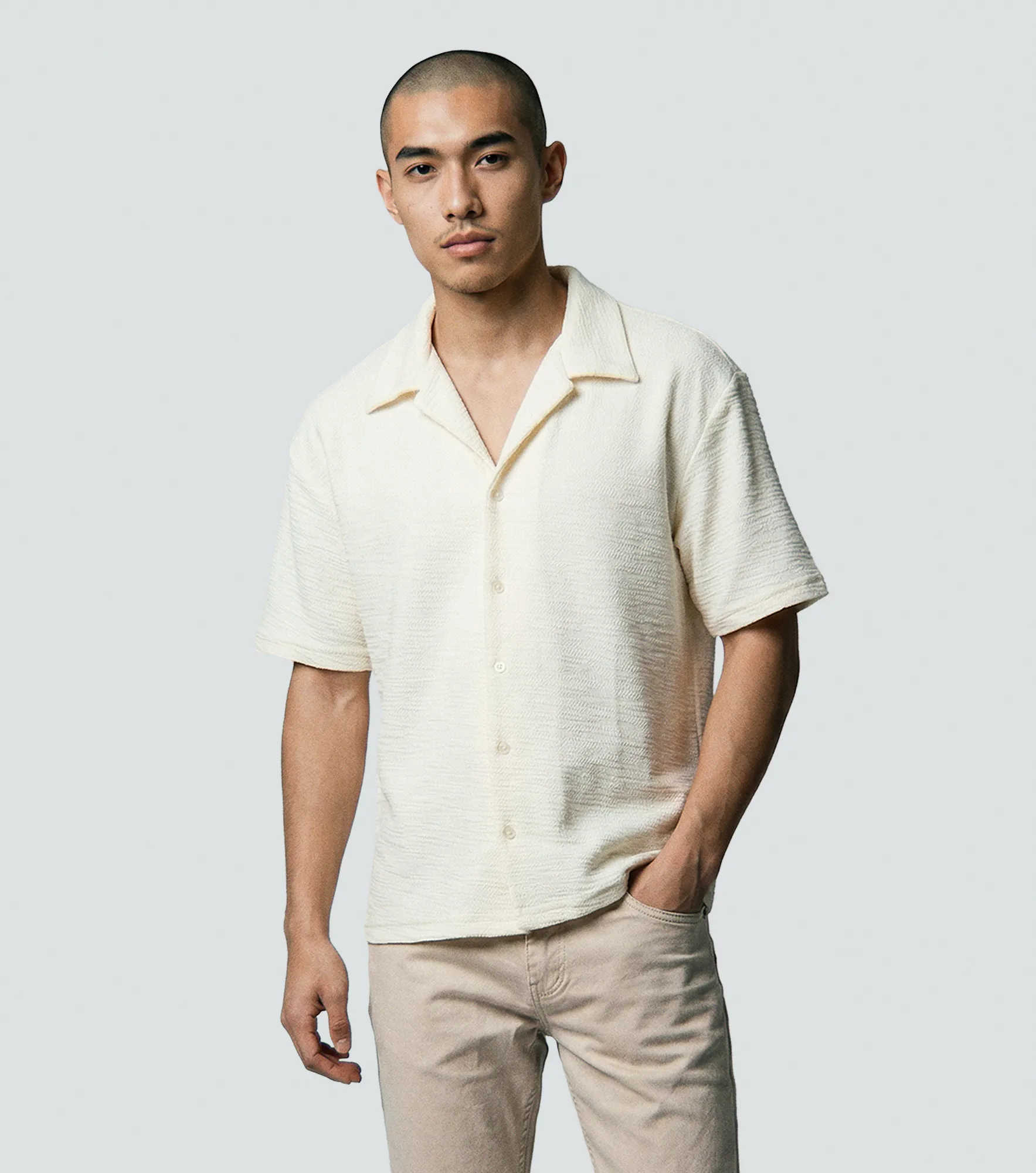 Oliver Camisera Oversize Texturizada TyperBH