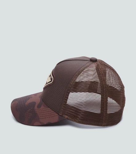Dilan Gorra Con Print Militar Cafe UnserCF