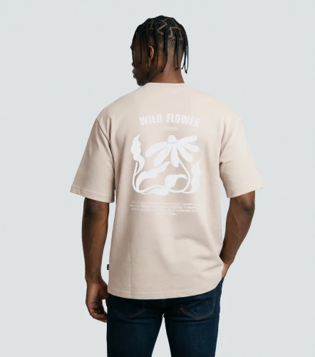 Ney Tshirt Oversized Estampada Y Bordada TyperKQ