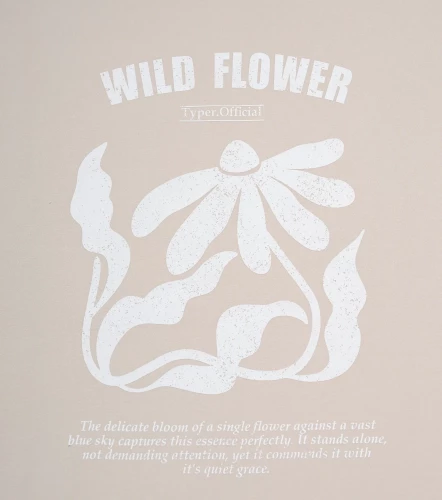 Ney Tshirt Oversized Estampada Y Bordada TyperKQ