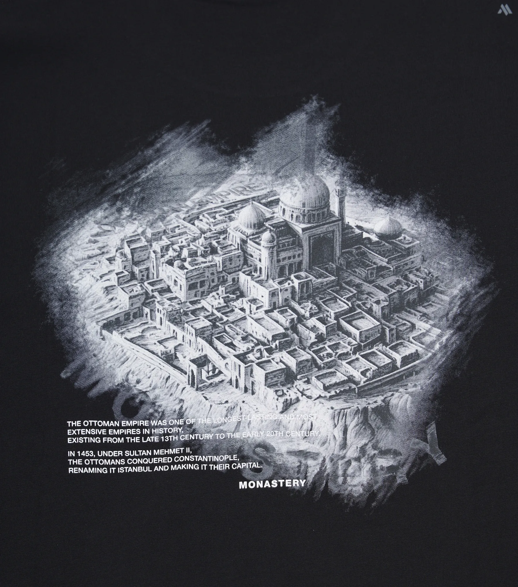 Camiseta Monastery Hadrian T Shirt Men 133061 NG