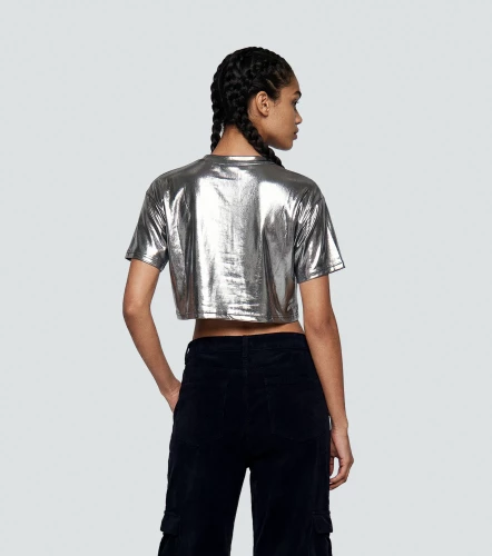 Crop Top Clemont PlatinatoPT