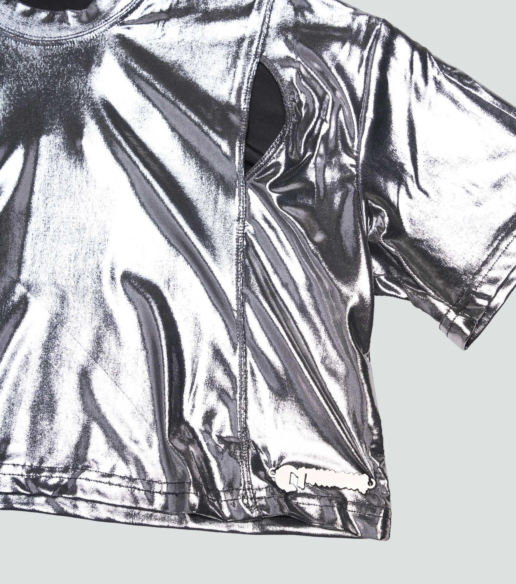 Crop Top Clemont Platinato 132991 PT