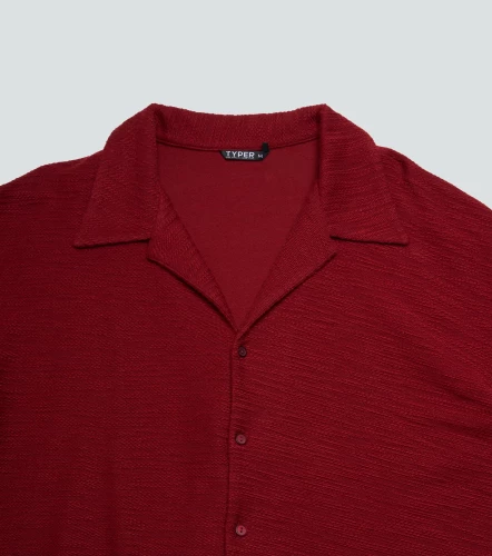 Oliver Camisera Oversize Texturizada TyperVT