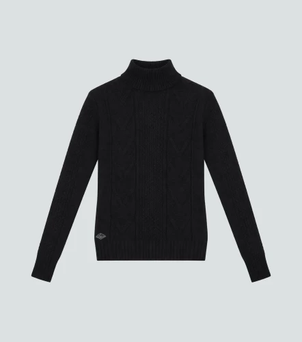 Aleja Buzo Tejido Cuello Alto Unicolor UnserNG