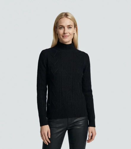 Aleja Buzo Tejido Cuello Alto Unicolor UnserNG