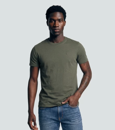 Camiseta Mc Slim Linea Hombre AmericaninoVD