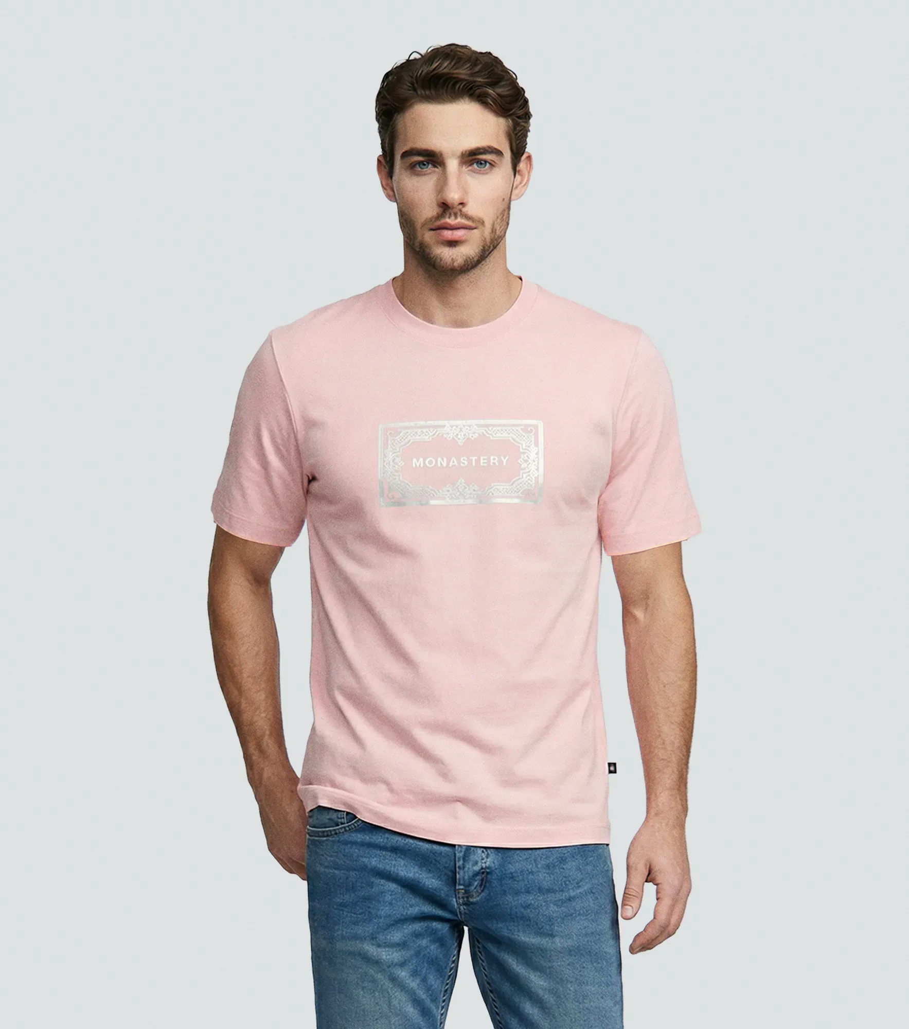 Camiseta Monastery Dominus Rose Quartz T Shirt Men 133062 RC