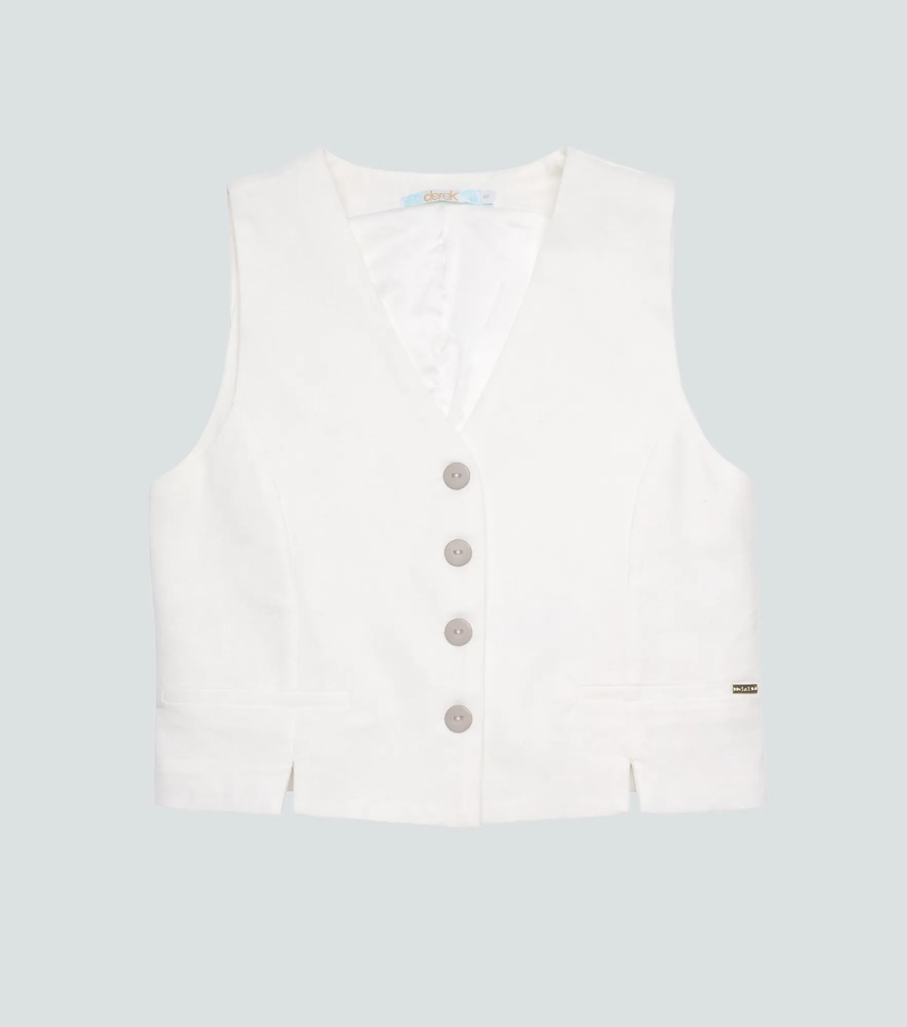 Chaleco Para Mujer En Lino Unicolor Ariana Derek 834306 AR