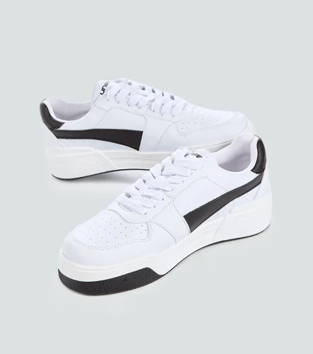 Gissel Zapatos Combinados Con Piezas En Color Contraste UnserBL