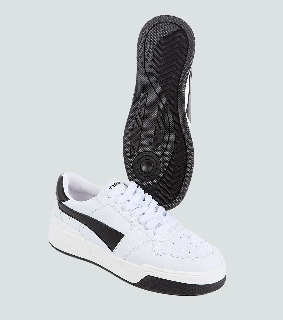 Gissel Zapatos Combinados Con Piezas En Color Contraste Unser 830862 BL