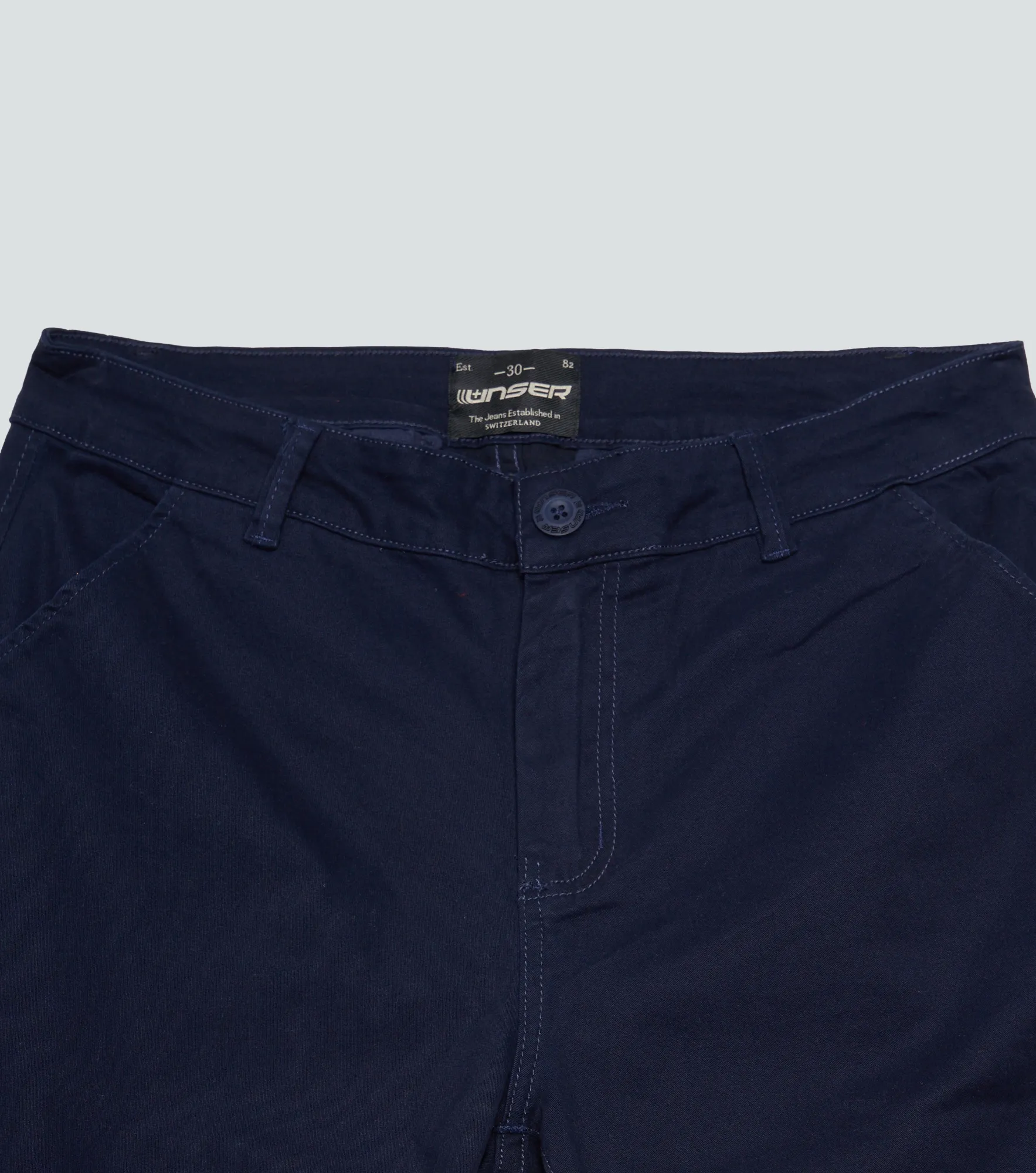 Iron Erick Pantalon En Drill Comfort Unicolor Unser 813925 AR