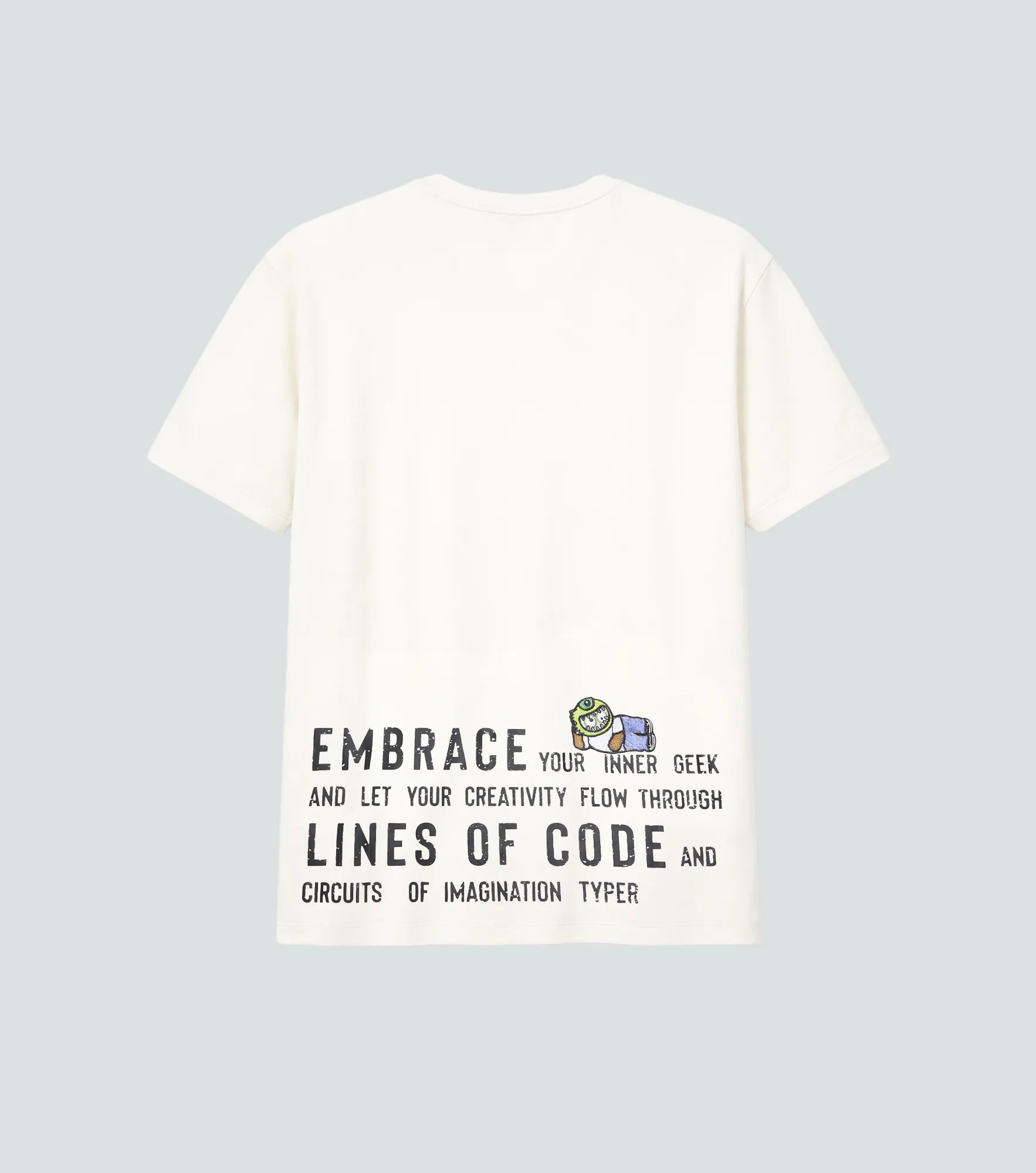 Jair T Shirt Oversize Estampada Typer 833698 AR