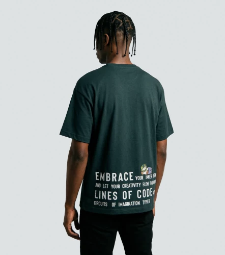 Jair T Shirt Oversize Estampada TyperVO