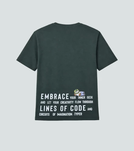 Jair T Shirt Oversize Estampada TyperVO