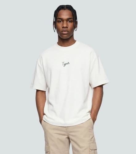 Joel T Shirt Extraoversize Estampado TyperBH