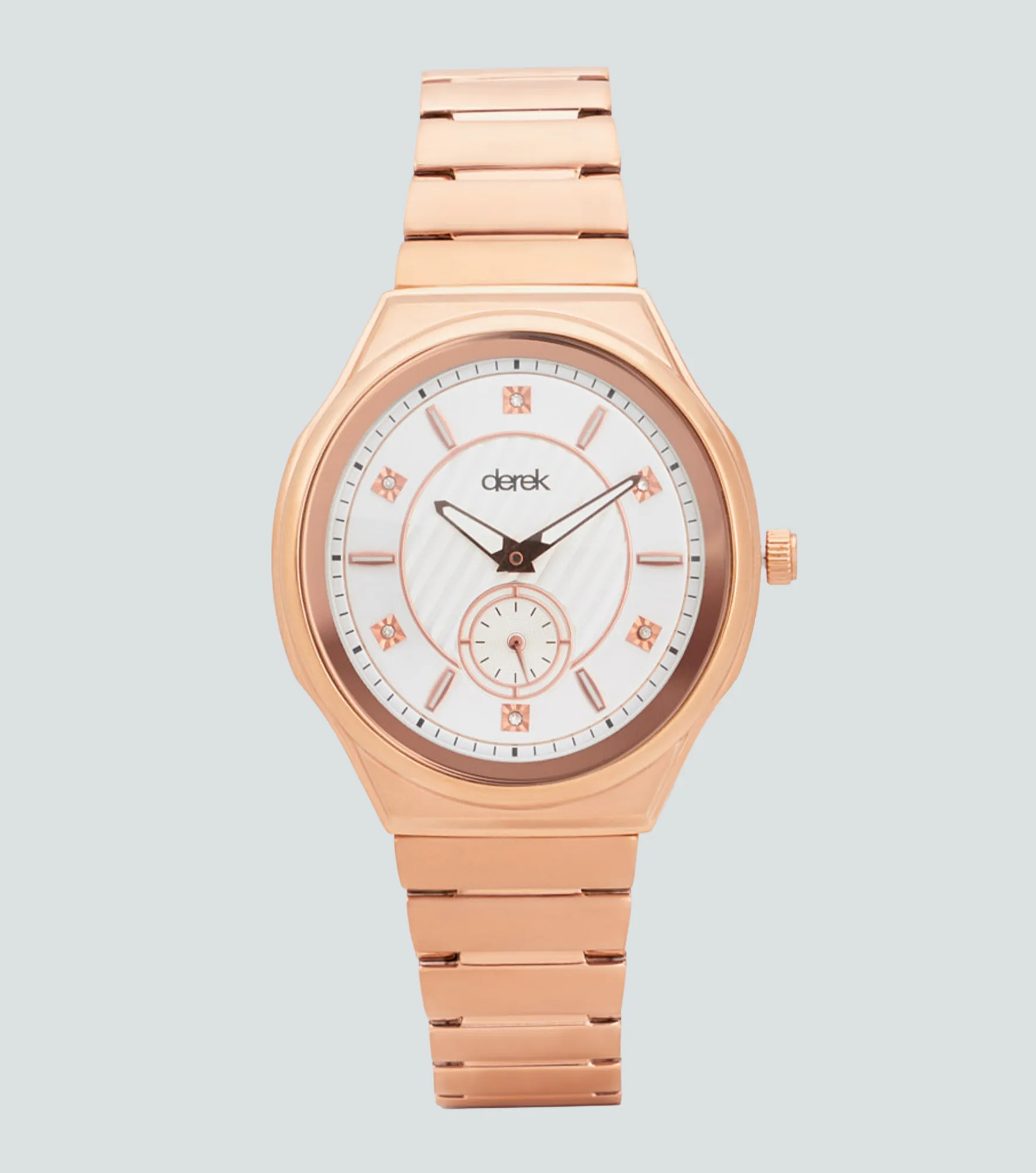 Reloj Para Mujer Pulso Metalico DerekOR