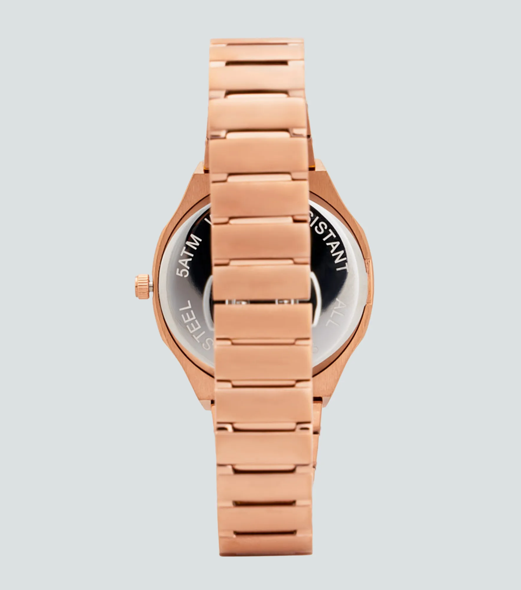 Reloj Para Mujer Pulso Metalico Derek 821428 OR