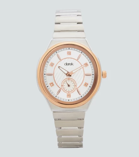 Reloj Para Mujer Pulso Metalico DerekPT