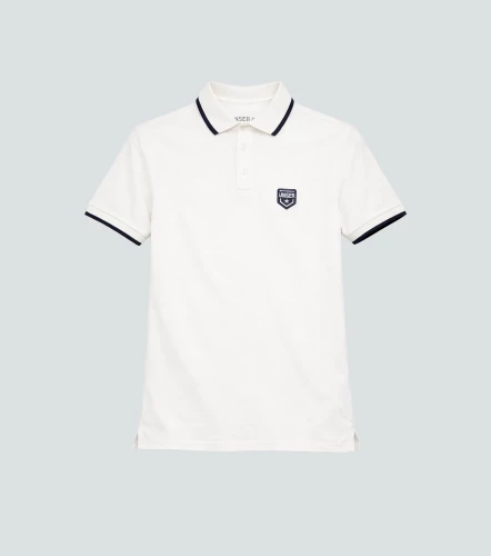 Slim Julian Polo Unicolor Con Bordado UnserAR