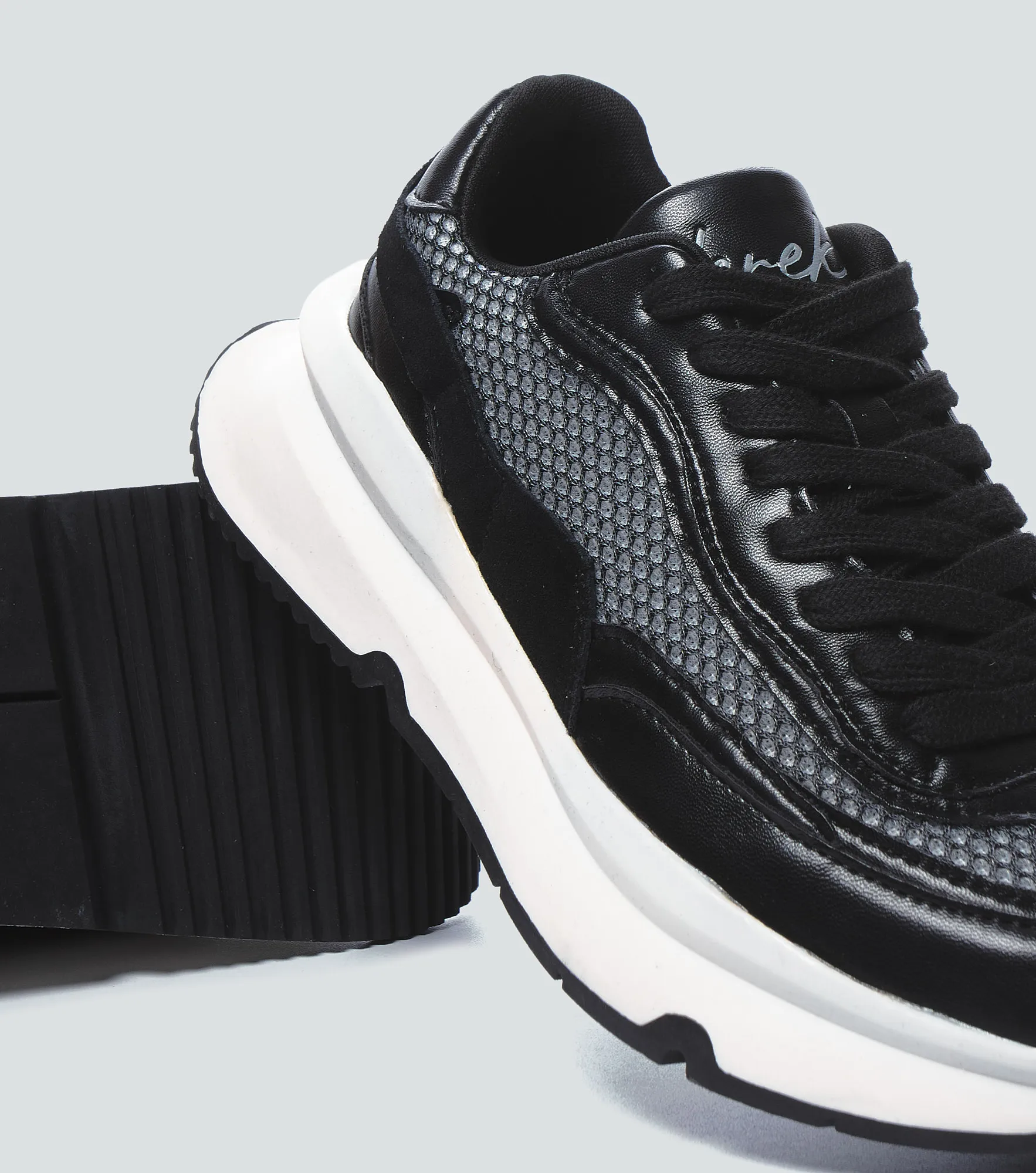 Tenis Combinados Suela Alta Derek 836368 NG