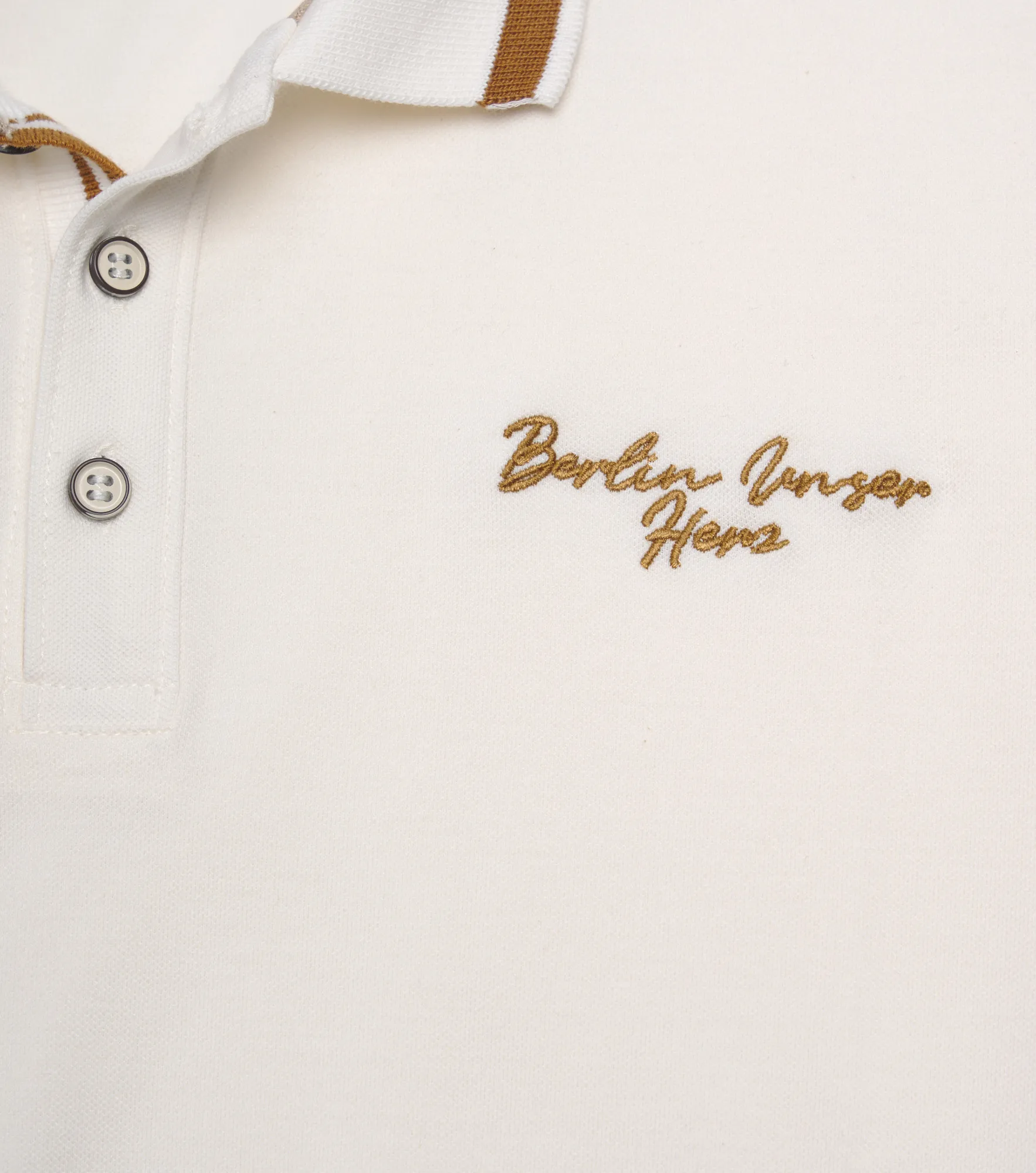 Comfort Santi Polo Unicolor Con Detalles Unser 837173 AR