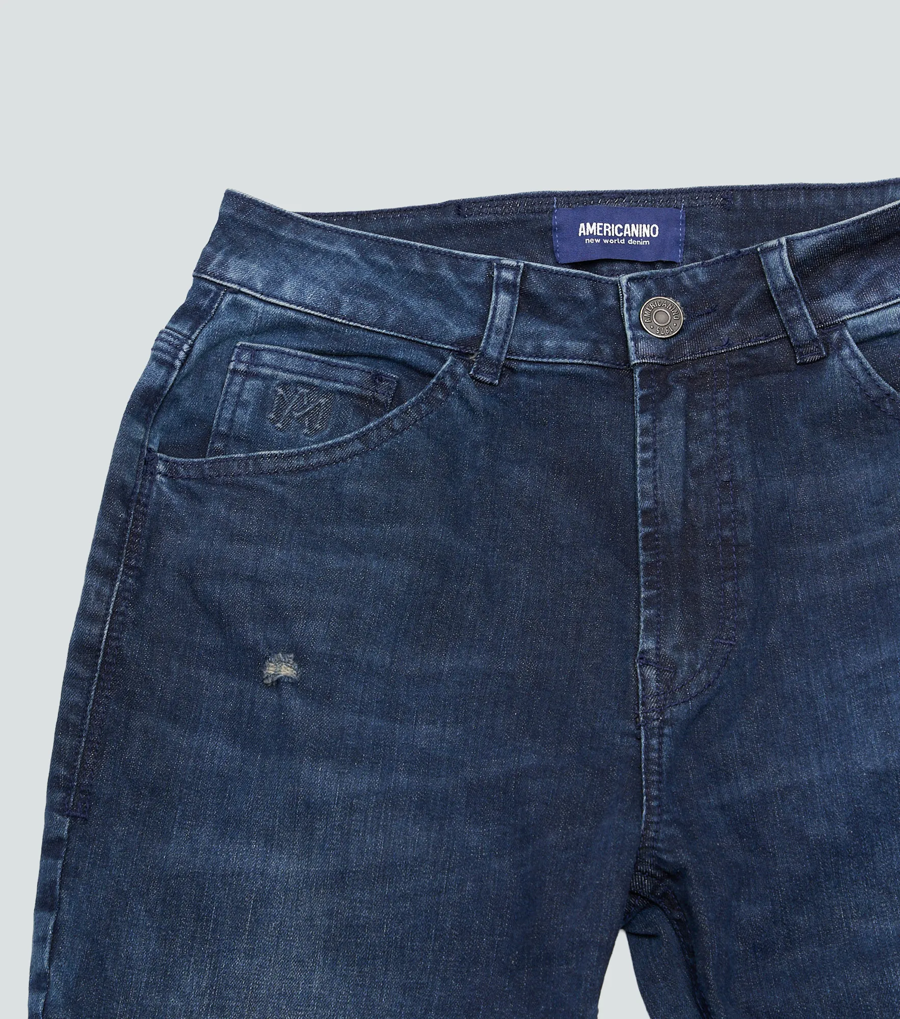 Jean Americanino Skinny Tono Oscuro 133117 AZ