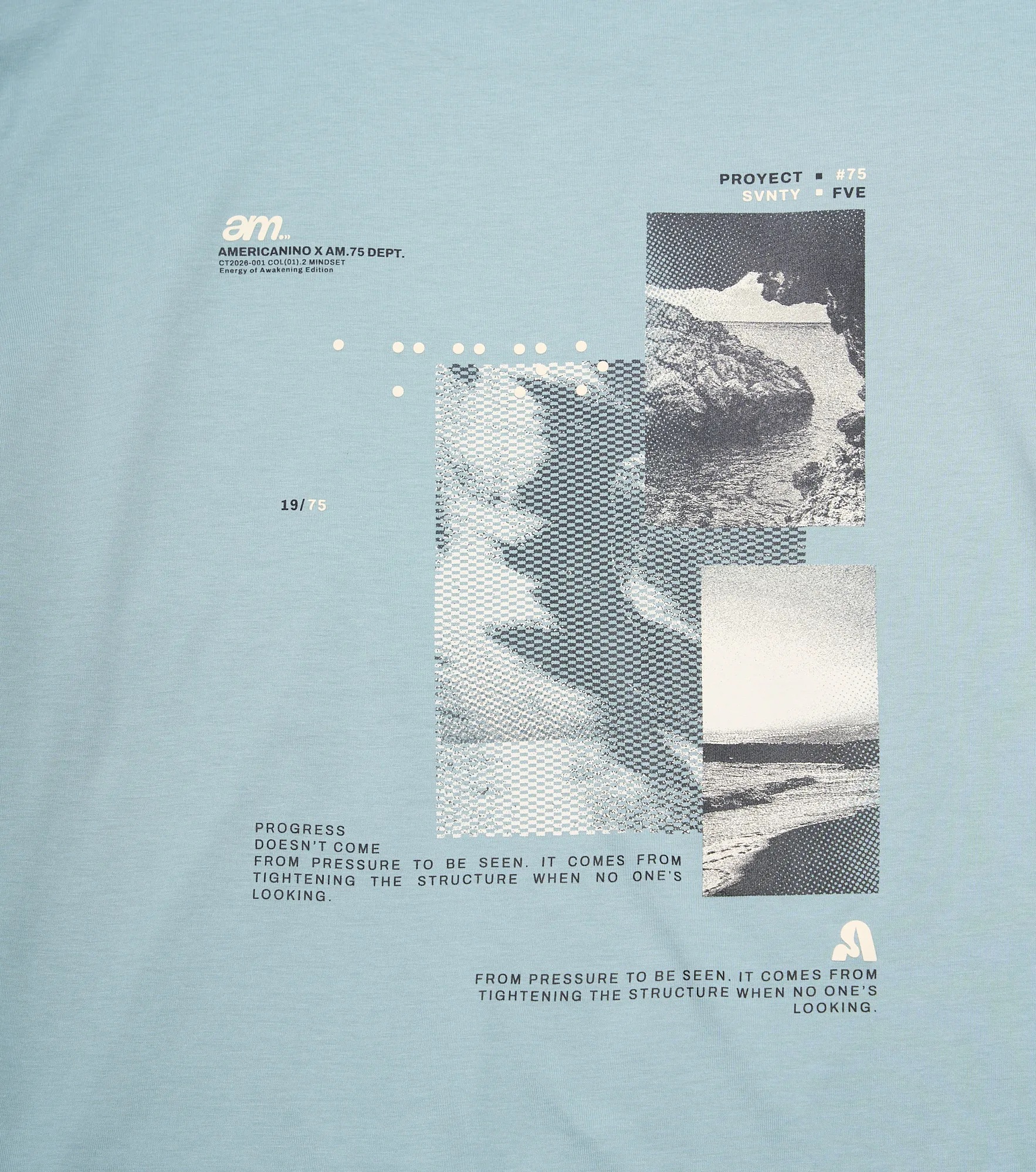 Camiseta Americanino Mc Slim Fit 133121 AZ