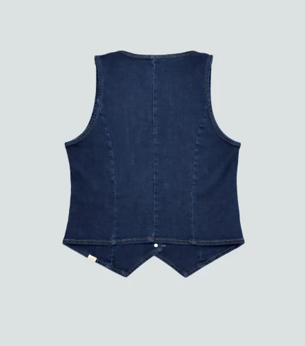 Chaleco En Indigo Para Mujer Tatiana DerekAZ