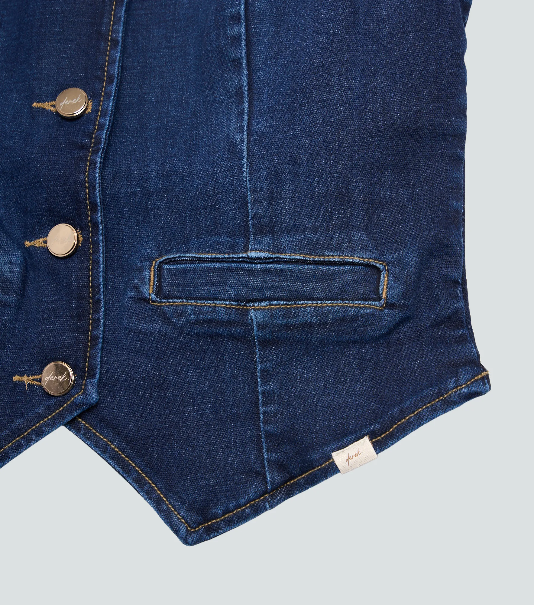 Chaleco En Indigo Para Mujer Tatiana Derek 836006 AZ