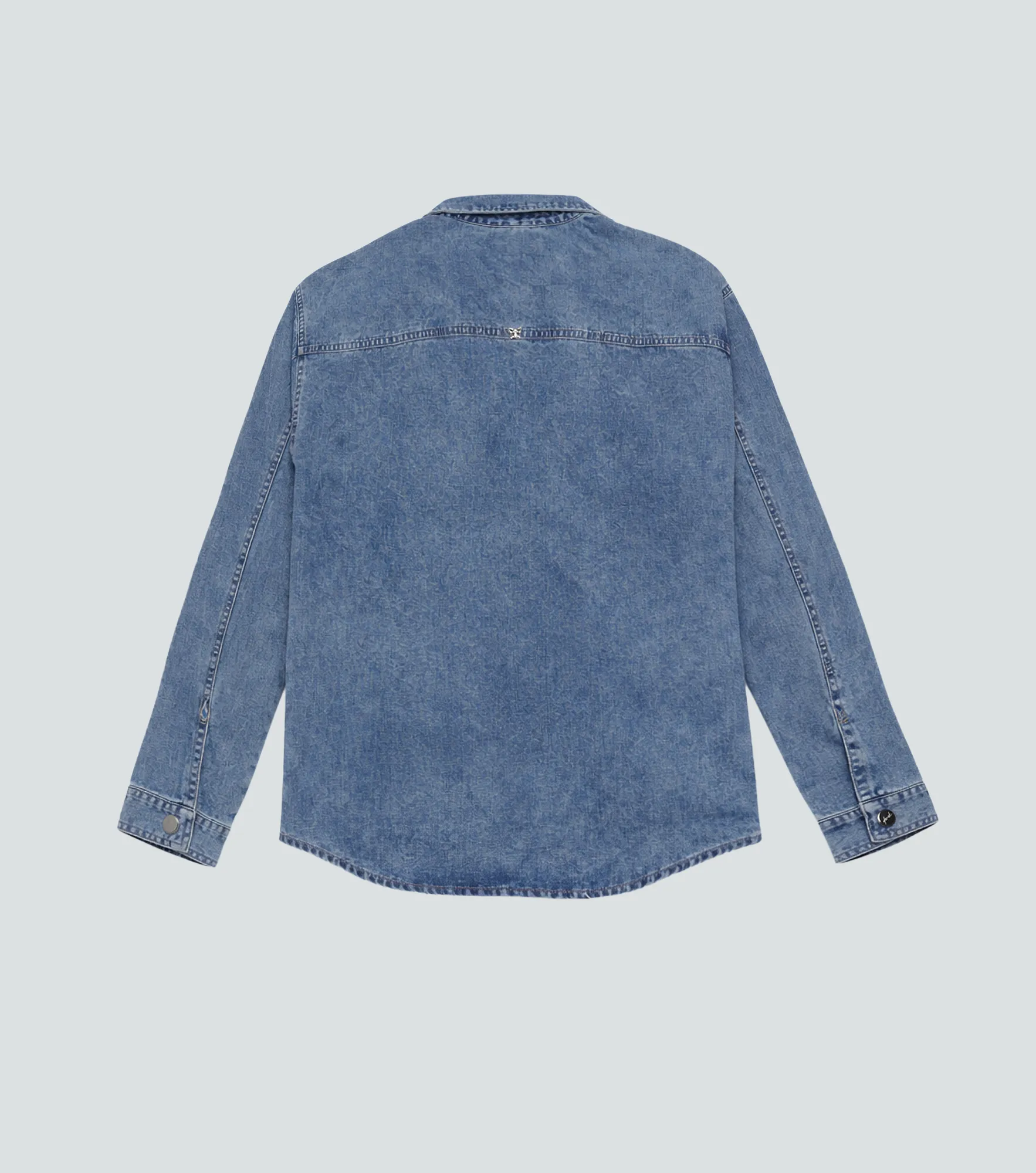 Blusa En Indigo Selena Derek 836011 AZ