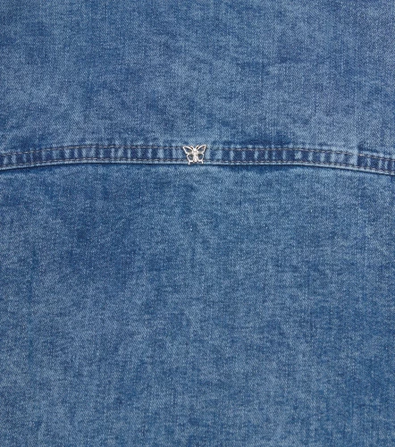 Blusa En Indigo Selena DerekAZ