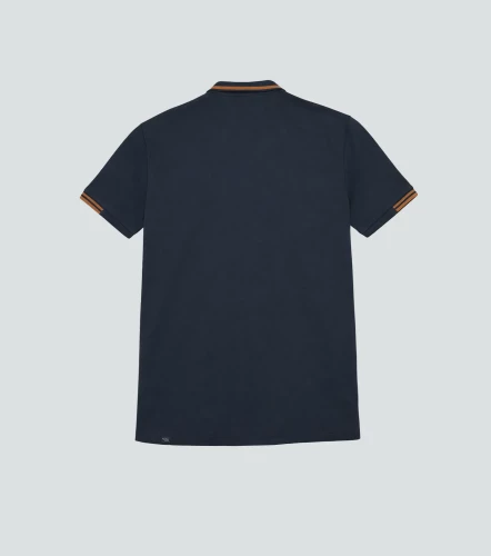 Comfort Santi Polo Unicolor Con Detalles UnserAZ