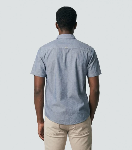 Slim Rafa Camisa M C Unicolor UnserAZ