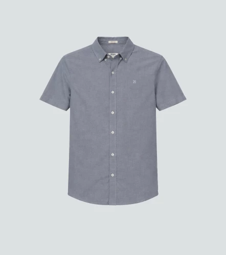 Slim Rafa Camisa M C Unicolor UnserAZ