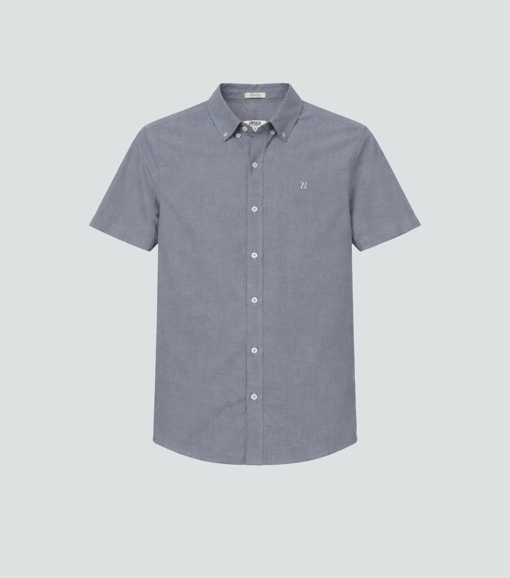 Slim Rafa Camisa M C Unicolor Unser 837224 AC