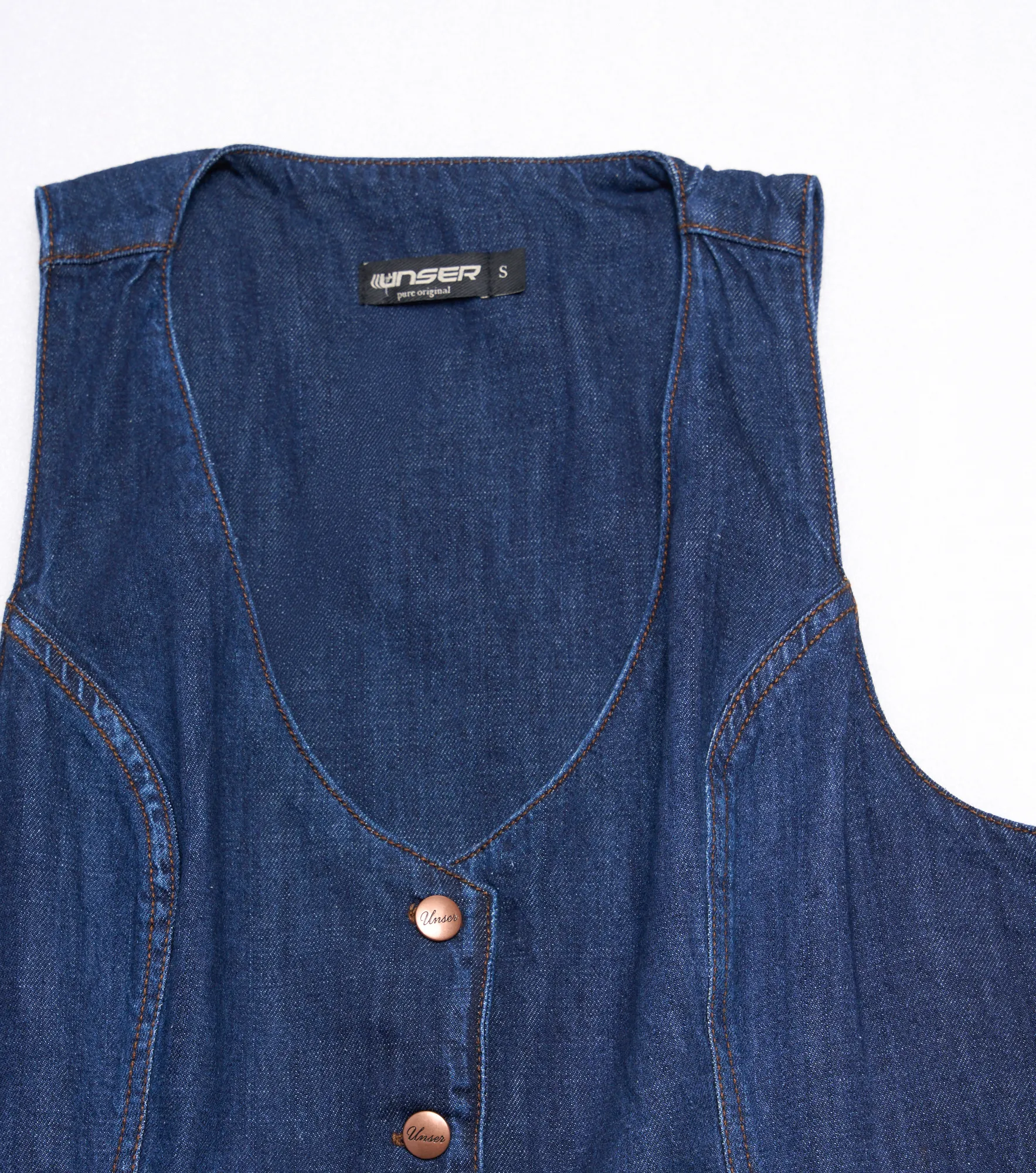 Raquel Chaleco Con Cortes Y Bolsillos En Delantero Unser 837486 AZ