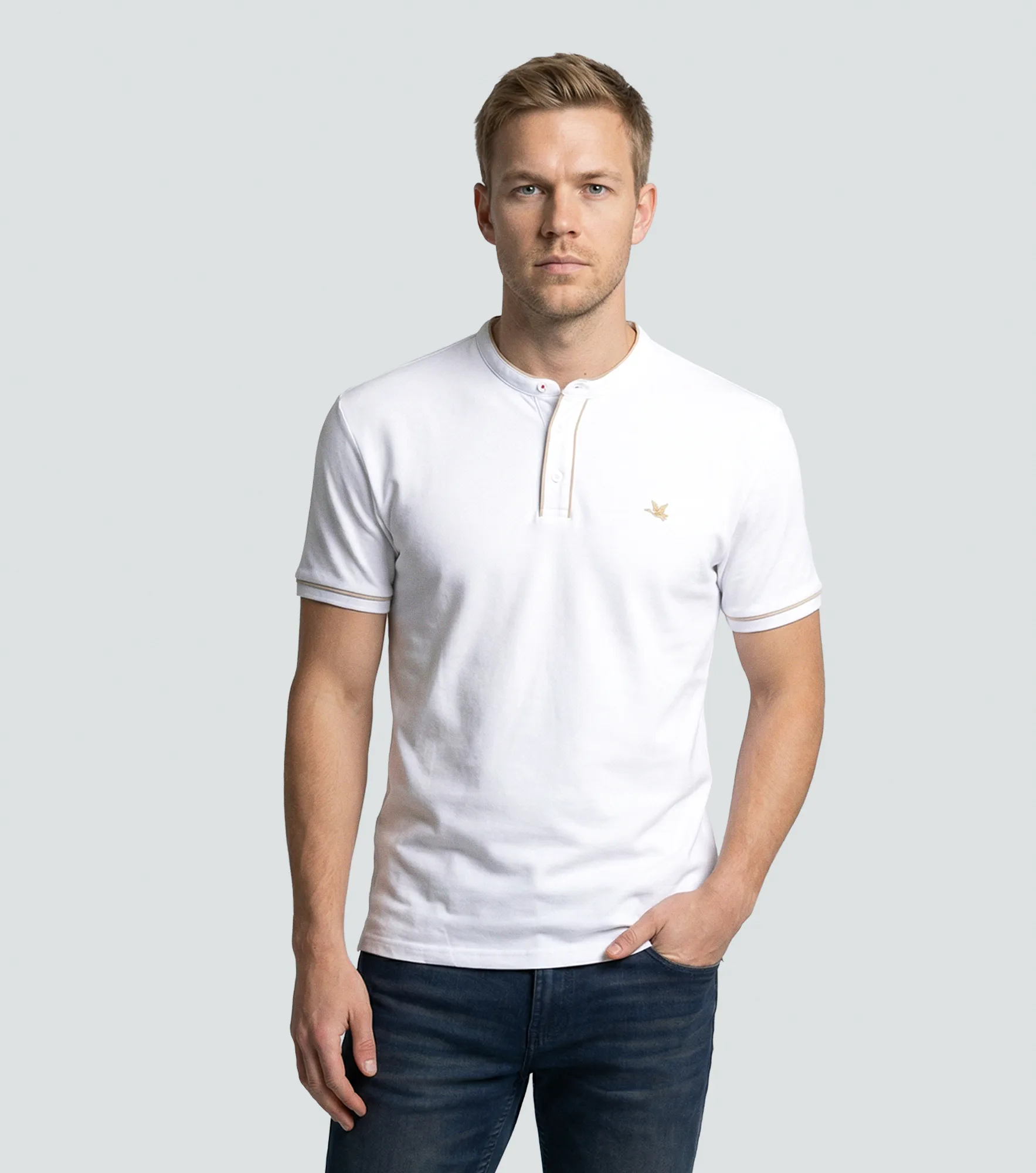 Polo Nehru Neck Chevignon 133129 BL