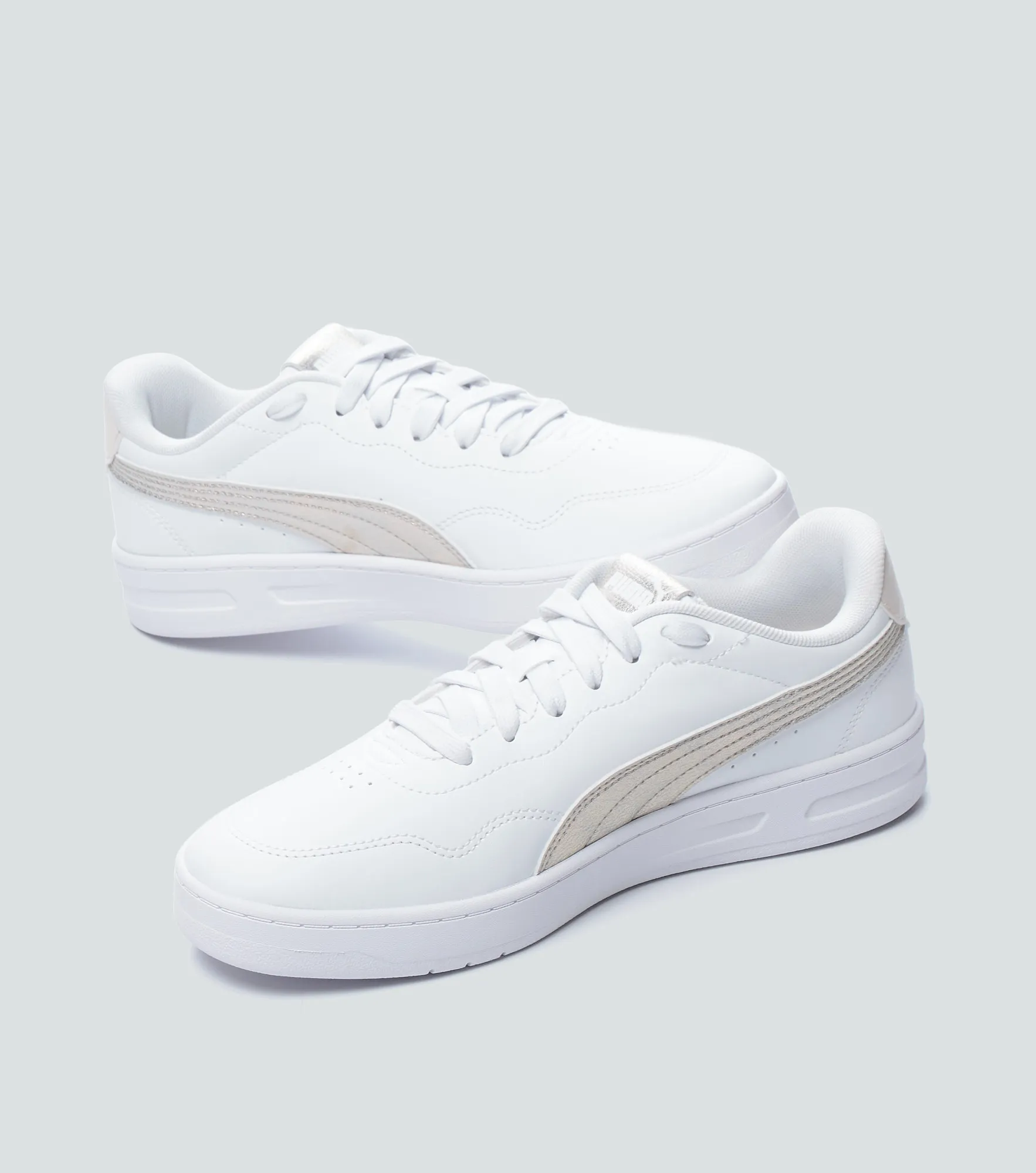 Tenis Puma Court Lally Metallic Whisper Wns 133168 BL
