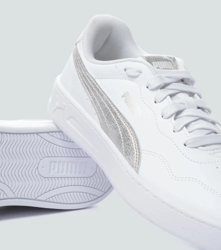 Tenis Puma Court Lally Metallic Whisper WnsBL