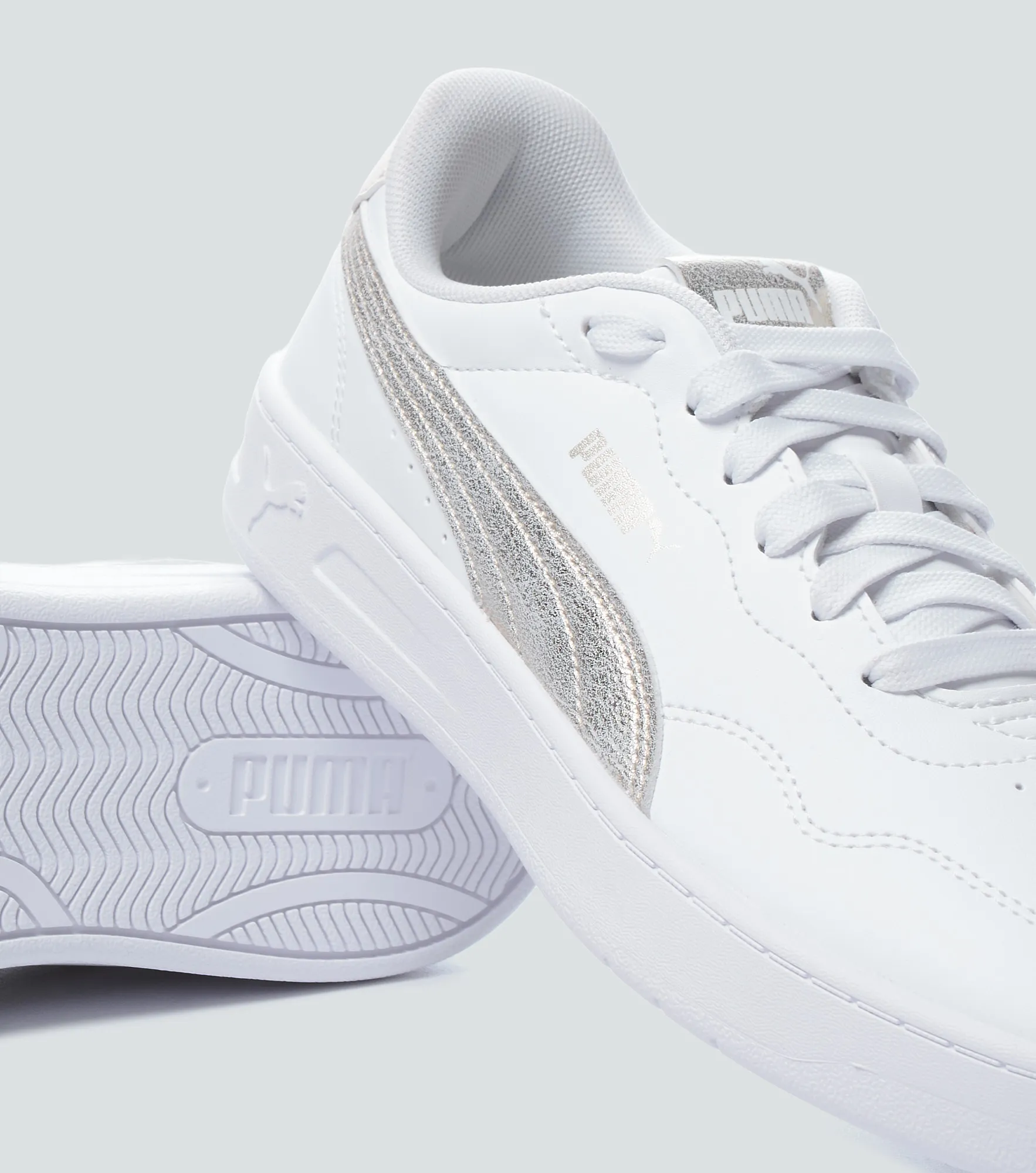 Tenis Puma Court Lally Metallic Whisper Wns 133168 BL