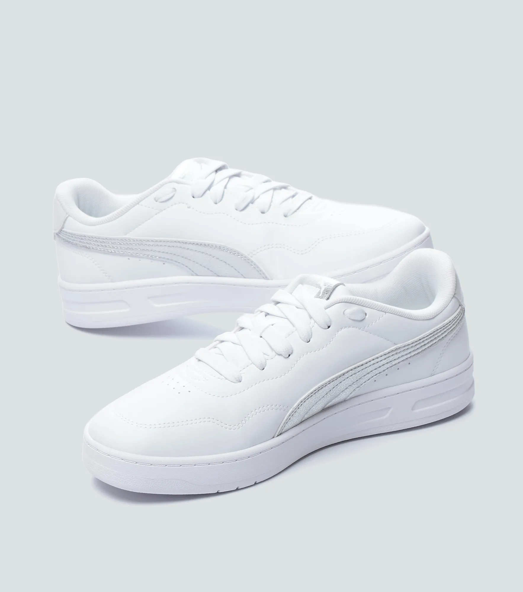 Tenis Puma Court Lally Metallic Whisper Wns 133169 BL