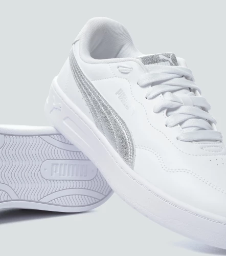Tenis Puma Court Lally Metallic Whisper WnsBL