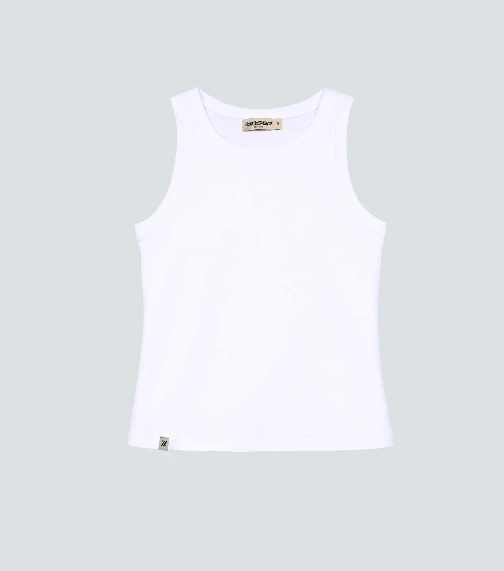 Evelyn Blusa Basica Cuello Redondo Unicolor Unser 832634 BL
