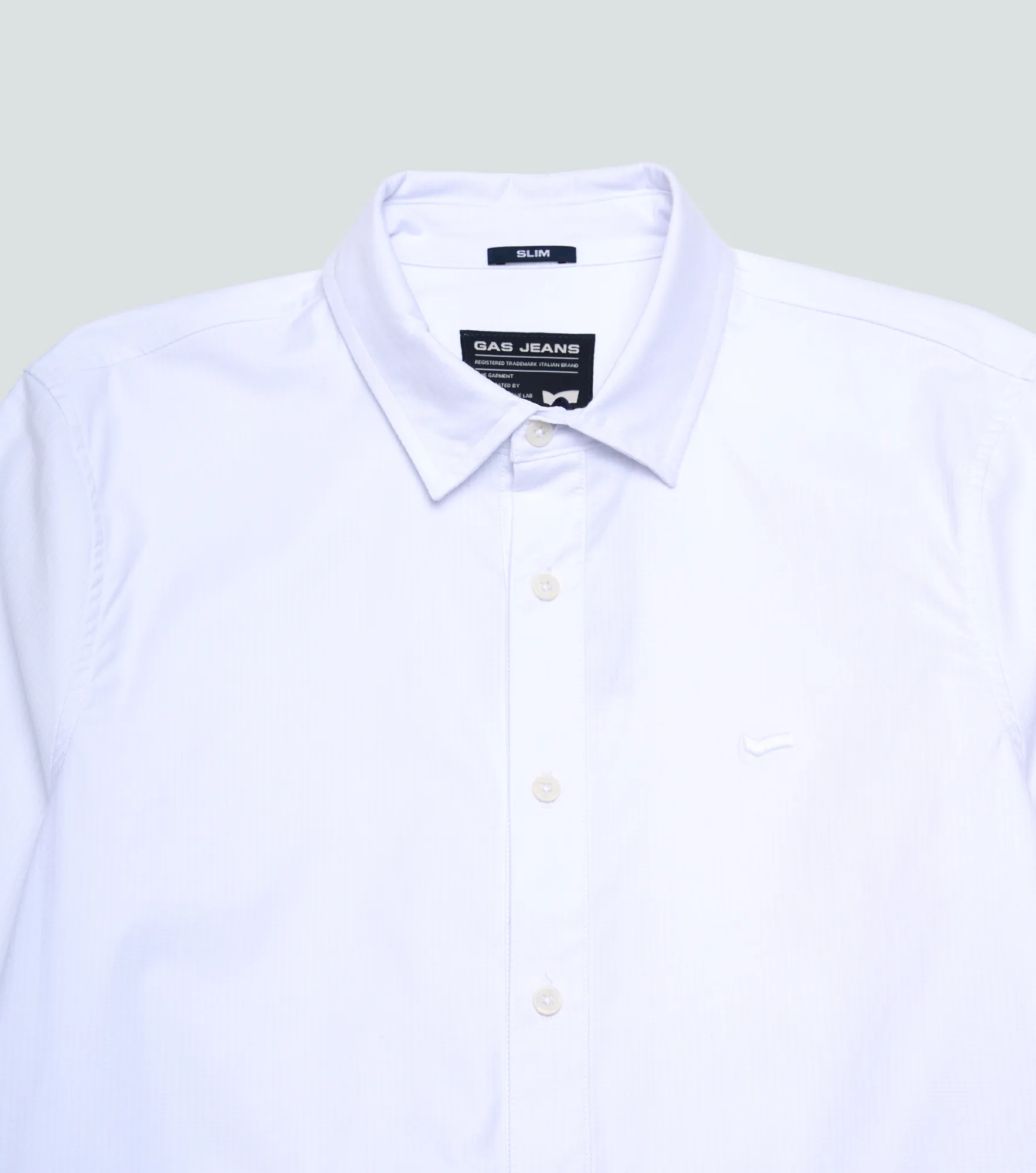 Ricci Camisa Slim Masculina Gas 836880 BL